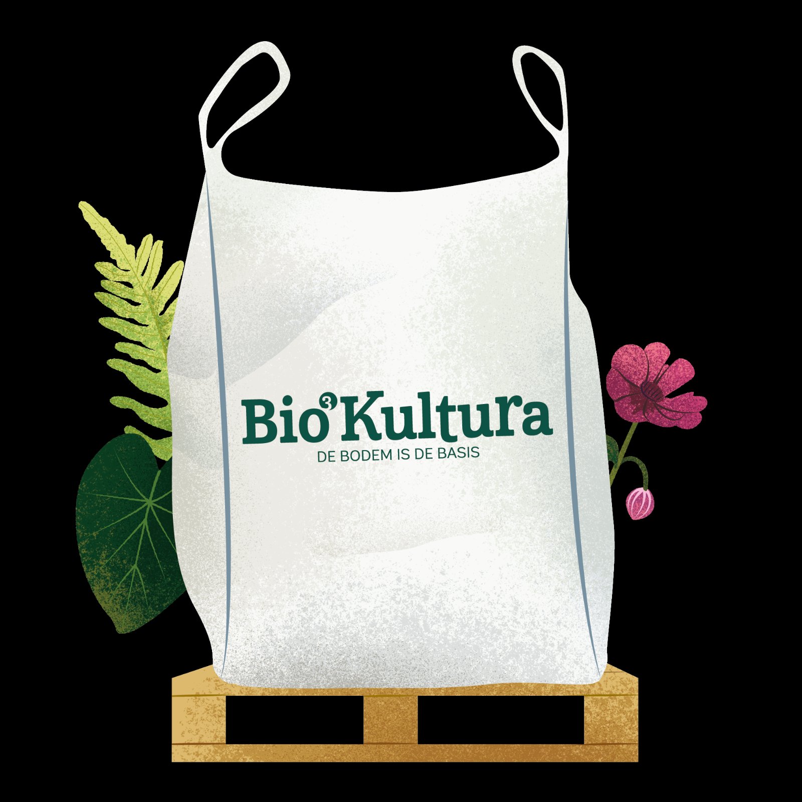 Bio-Kultura Tuinaarde-compost Big Bag van Bio-Kultura